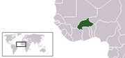 Burkina Faso - Położenie
